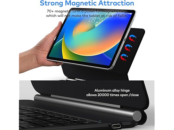 runelk Keyboard Case for iPad