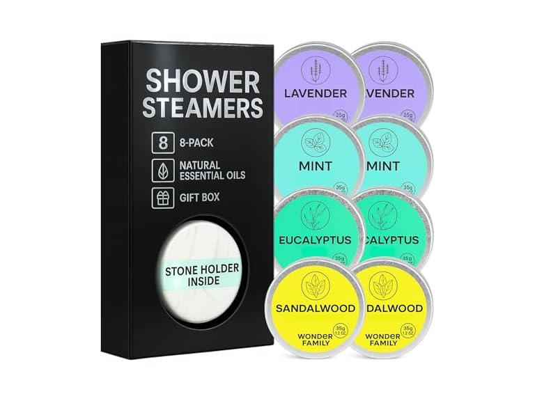 WONDER FAMILY  hower Steamers Gift Set