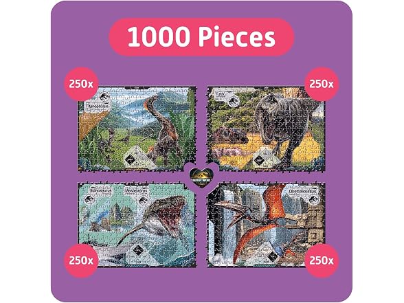 TEAMPUZZLE: Jurassic World Rebirth - 1000pc Puzzle