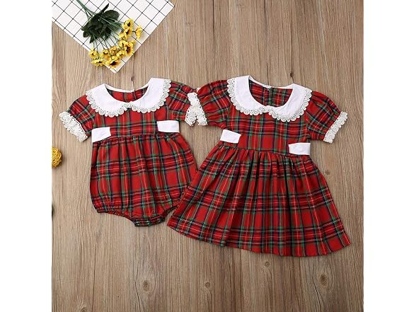 Ma&baby Girls (6-12 MOS) Baby Girl Christmas Skirt