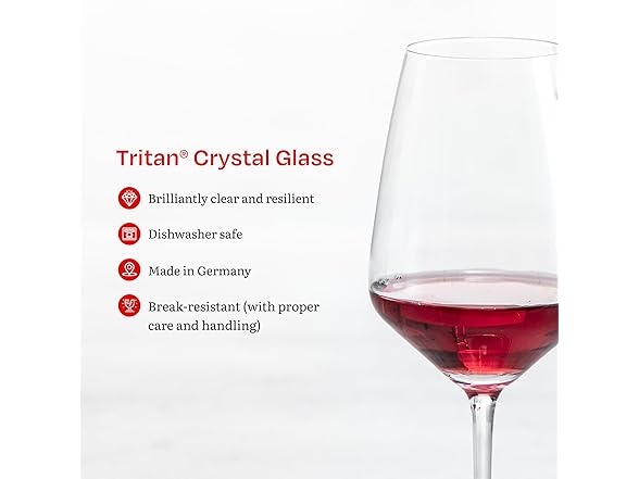 Eater x Zwiesel Fortessa Host Crystal Glass, 17oz (Set of 8)