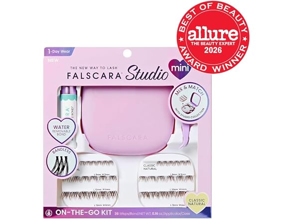 Falscara Studio Mini Lashes Classic Natural 36 Ct