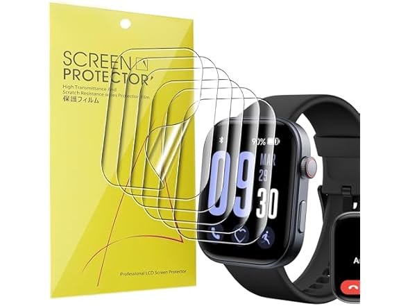 Fitpolo Smart Watches Screen Protector
