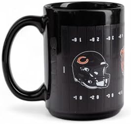 The Memory Company Officially Licensed NFL 15 oz Color Changing Coffee Mug - Heat-Sensitive Team Logo Drinkware College Sports Fan Gift & Collectible