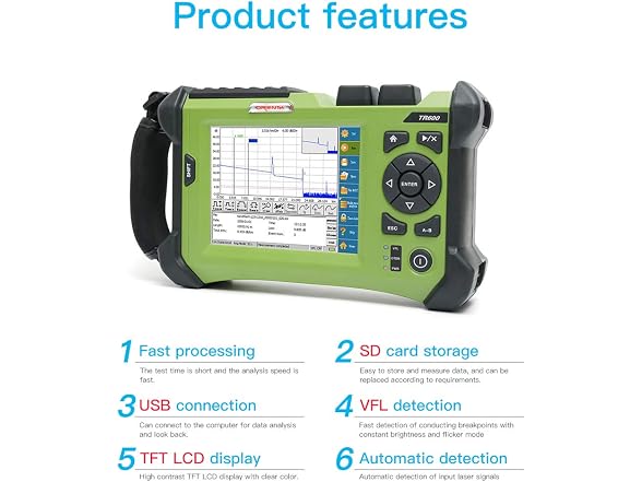 Orientek TR600 Fiber OTDR Tester