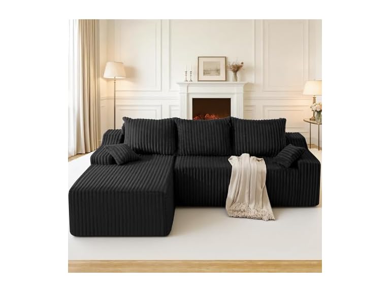 94" L-Shape Modular Sectional Sofa Couch
