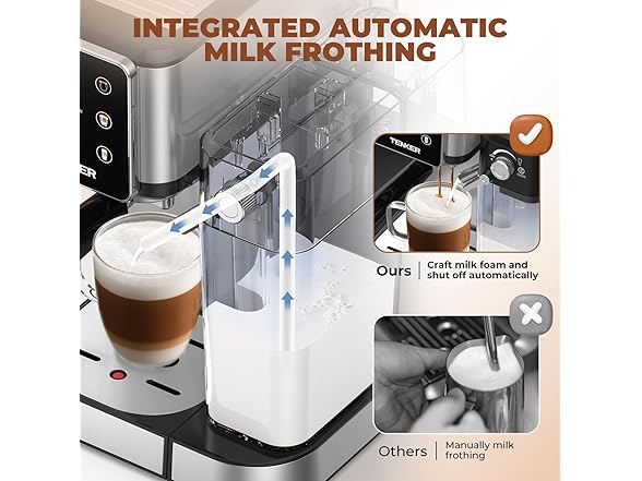 Espresso Machine 20 BarSilver