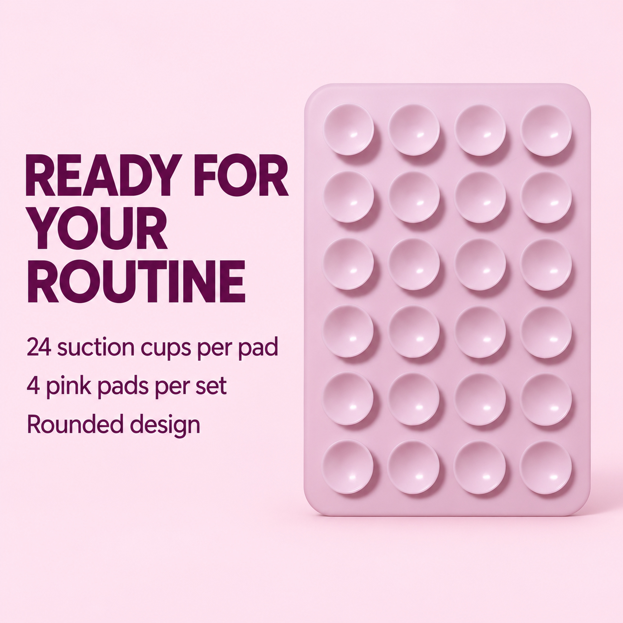 Phone Stand - Pink 4 Pack - Gallery 7