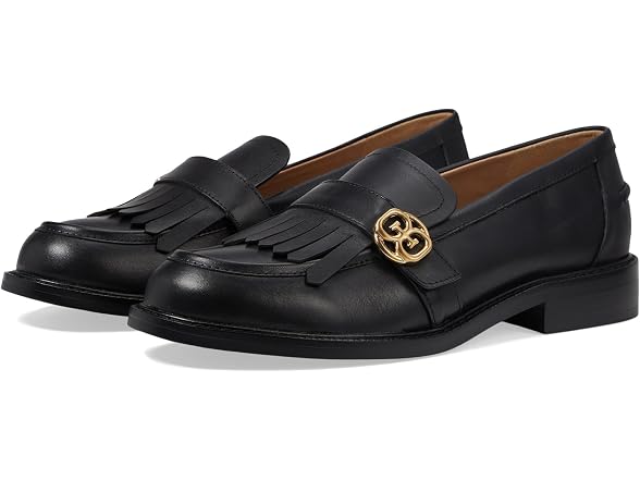 Sam Edelman Charlie Loafer Black Leather 6.5 Medium