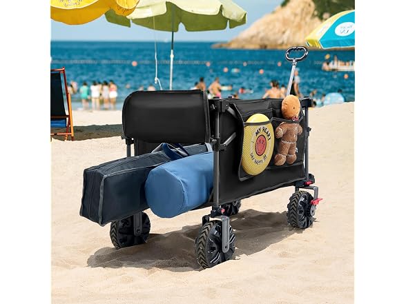 PORTAL B0DM1XSJJW WAGON WITHRemovable Canopy, Black