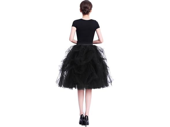 Wdpl Women (XL) Short Tulle Skirt Gathered Skirts