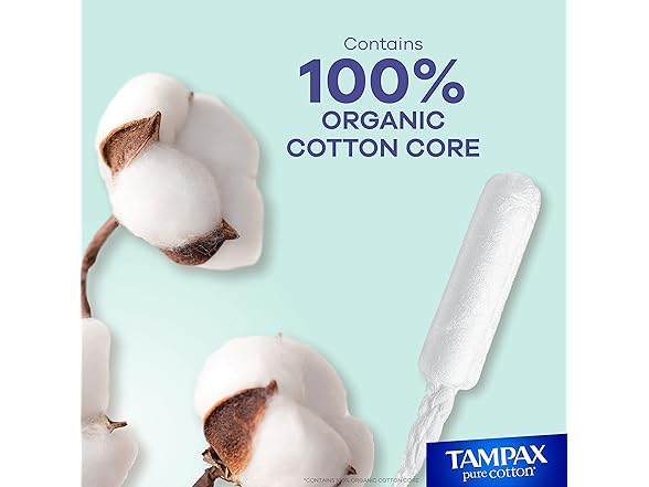 Tampax Pure Cotton, 24ct