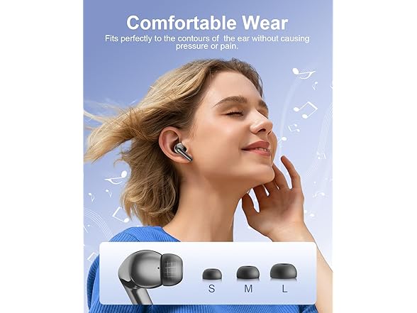 HUIFU Wireless Earbuds Bluetooth Headphones