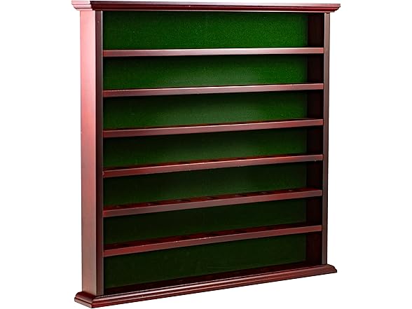 Clubhouse Collection Mahogany Golf Ball Display Cabinet
