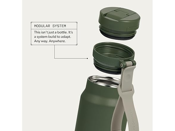 Dometic 34oz Insulated Sip Bottle Lichen