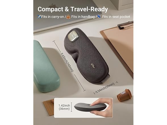 Bear Heated Eye Massager Sleep Mask