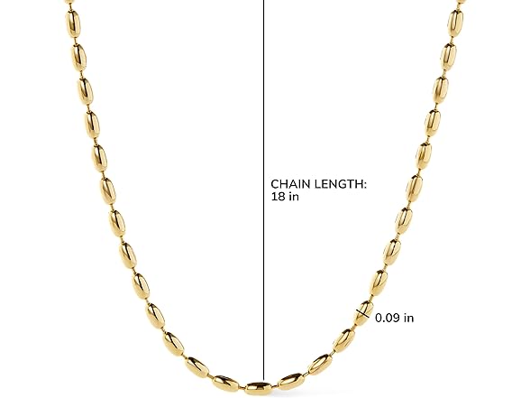 Ana Luisa Jewelry Gold Necklace 18 Inch