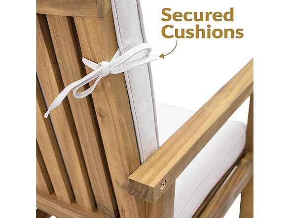 Sunnydaze Outdoor Dining Chairs Set of 2