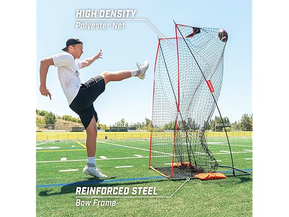 GoSports Football 7 ft x 4 ft Kicking Net