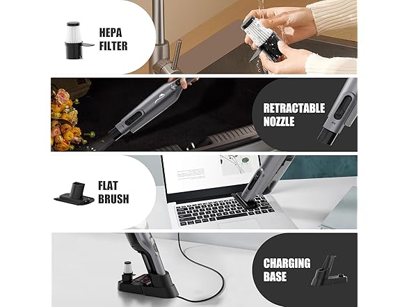 AYONTIN Cordless Handheld Vacuum Filter