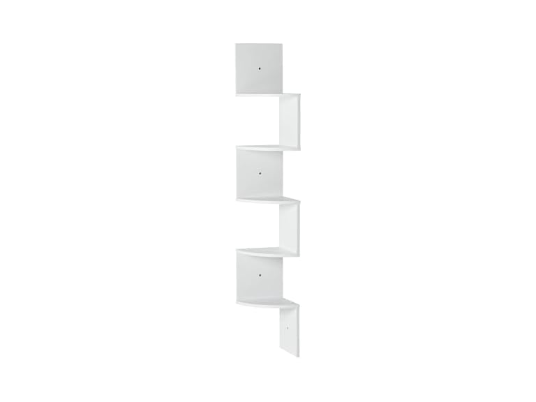 Amazon Basics Amazon Basics 5-Tier Corner Shelf, Wall-Moun