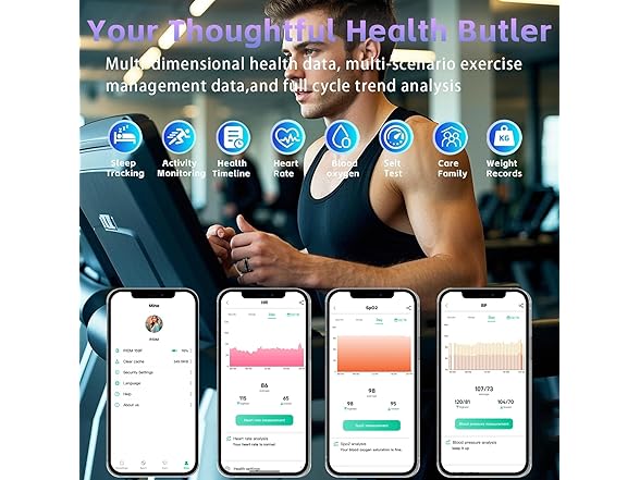 Activity Tracker Ring for Men - Size 7