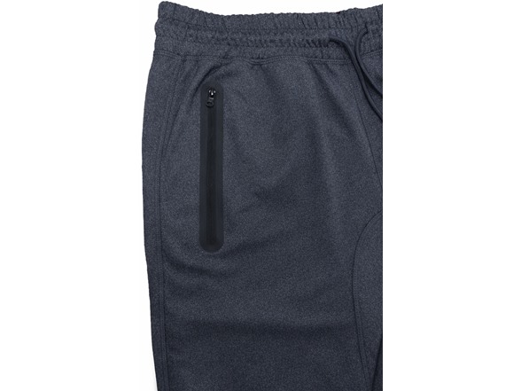 3Pk Asst Mens Tech Jogger w-Zip Pockets