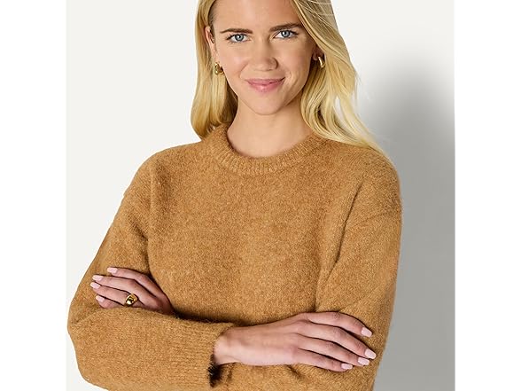 AE Womens Oversized Faux Mohair Sweater