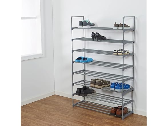 8 Tier Shoe Rack Holds 32 Pairs