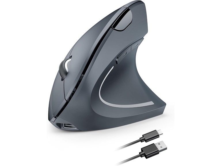 TECKNET BC1918625080011 Ergonomic Wireless Mouse Recha