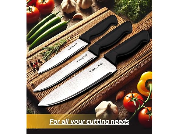 HENKELIVING 6-Piece Kitchen Knife Set