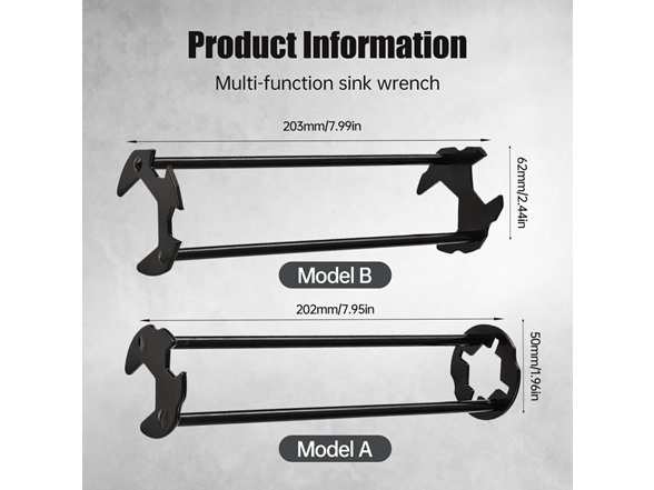 ATFirst Basin Wrench Set
