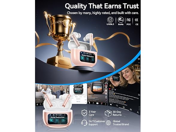Bucephalus Wireless Earbuds with Smart