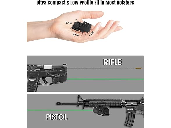 QR-Laser Tactical Pistol Laser Beam