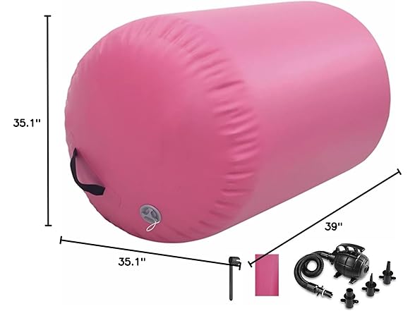 Air Roller Gymnastics Barrel 3.3ft * 35.4inch
