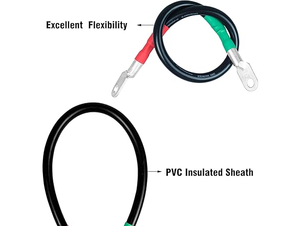 digi marker  4 Gauge Golf Cart Battery Cables for EZ  