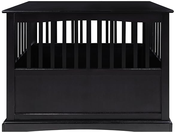 Casual Home Wooden Large Pet Crate, End Table