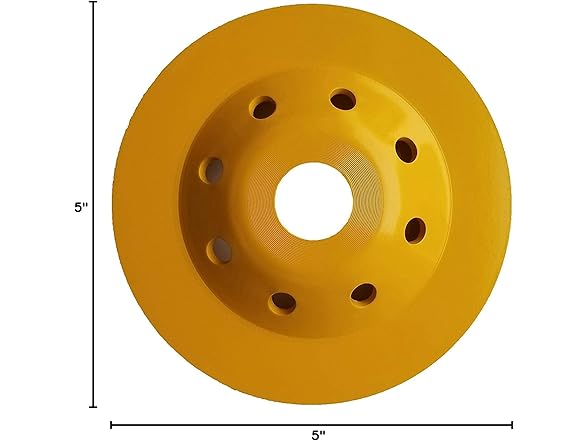 APlus APLUS 5-Inch Diamond Cup Grinding Wheel,