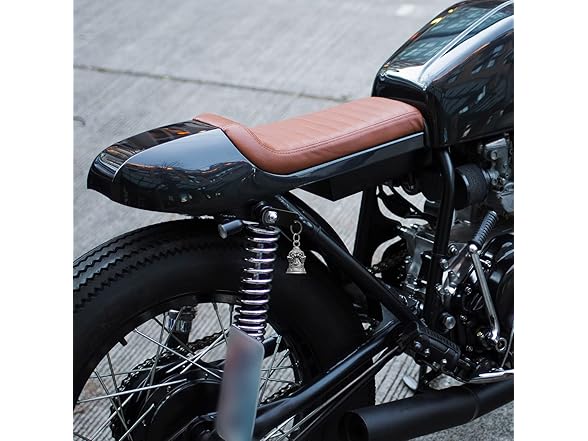 Biker Guardian Luck Riding Bell Keychain