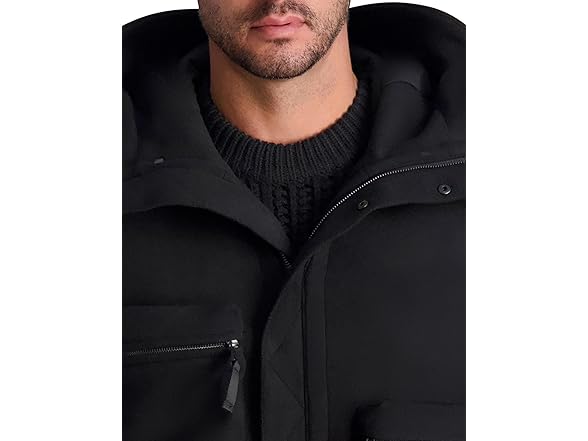 KARL LAGERFELD mens Hooded Jacket (S)