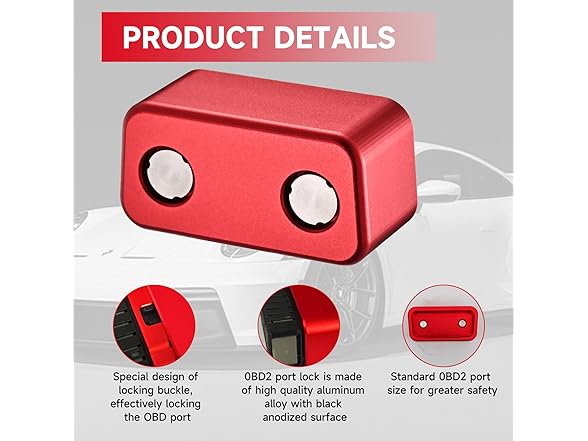 wmLzhen OBD2 Port Lockout Tool