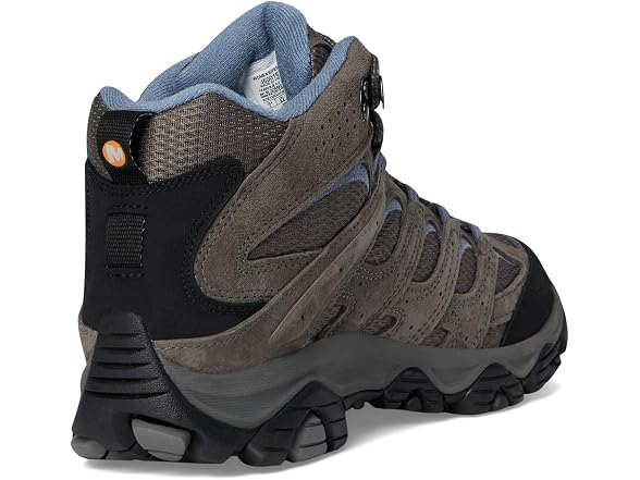 Merrell Women's Moab 3 Mid Waterproof Hiking Boot, New Granite, 10