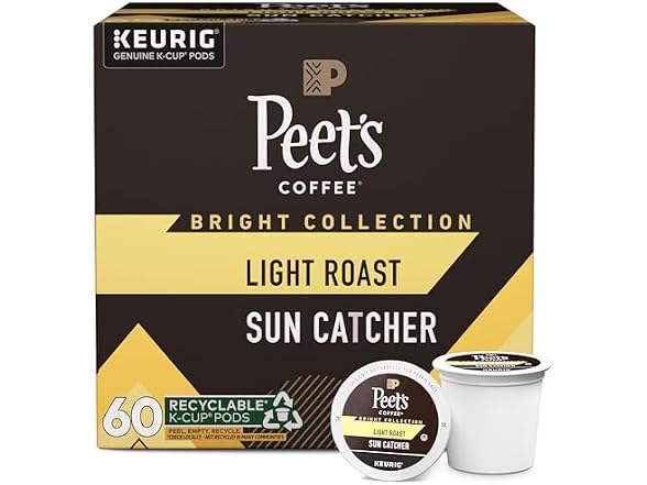 Peet's Coffee Coffee Pods, Light Roast