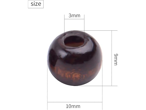 Aylifu Natural Wooden Beads