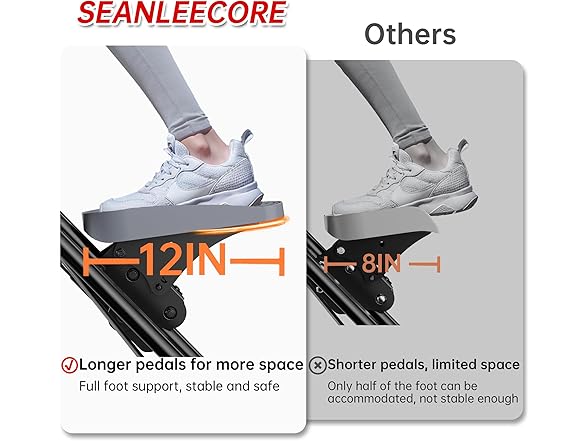 seanleecore Stair Stepper Machine for Home with Device Holde (Open Box)