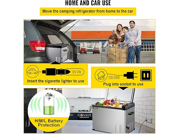 VEVOR 12 Volt Refrigerator
