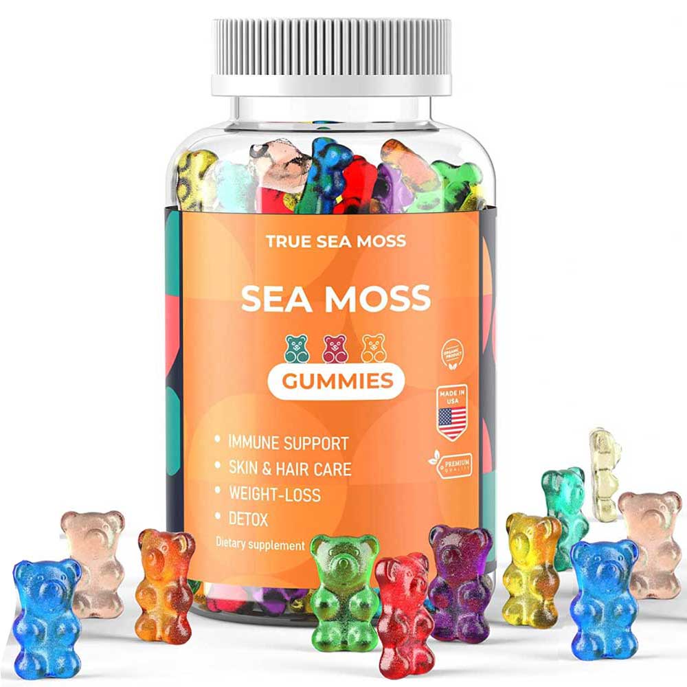 2pk TrueSeaMoss Sea Moss/Elderberry Gummies Combo - Gallery 8