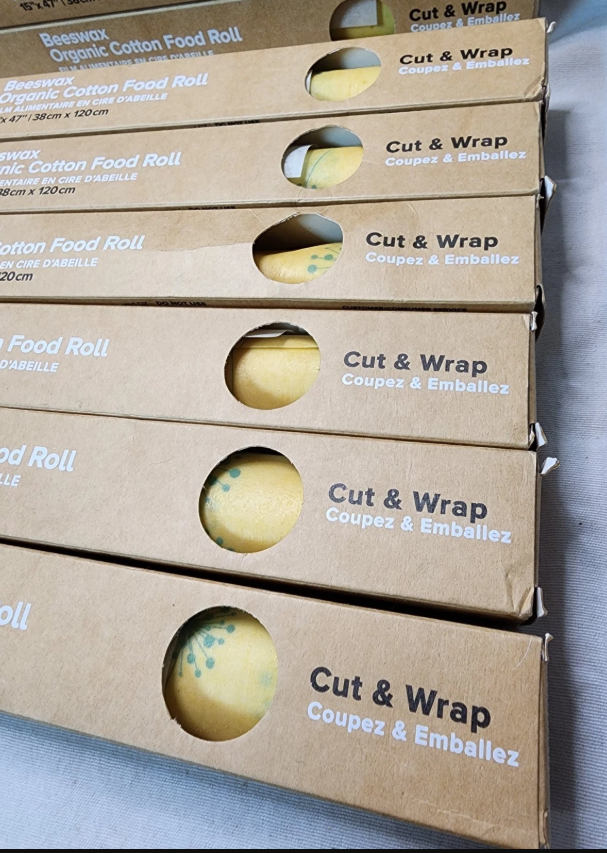 12 Pack Beeswax Organic Cotton Food Roll - Gallery 5