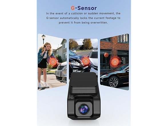 TUIFAC 1080P Dash Cam