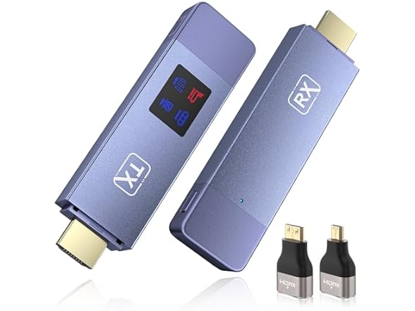 Wireless HDMI Kit w/LED Screen
